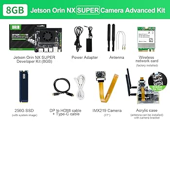 Amazon.co.jp: Yahboom Jetson Orin NX 8GB開発キット 117TOPS